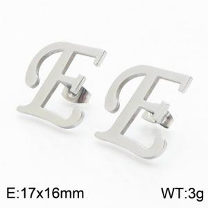 Stainless Steel Earring - KE49856-K