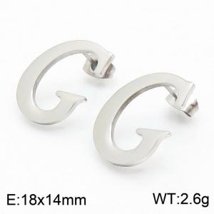 Stainless Steel Earring - KE49858-K