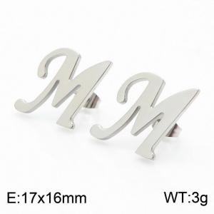 Stainless Steel Earring - KE49863-K