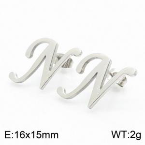 Stainless Steel Earring - KE49864-K