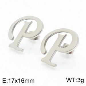 Stainless Steel Earring - KE49866-K