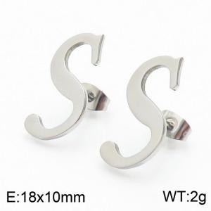 Stainless Steel Earring - KE49869-K