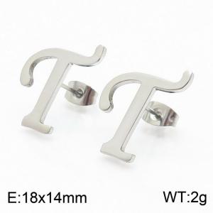 Stainless Steel Earring - KE49870-K