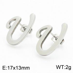 Stainless Steel Earring - KE49871-K