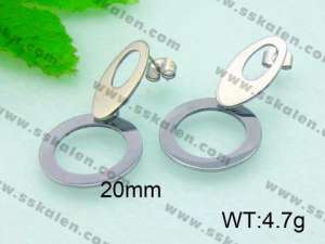 Stainless Steel Earring - KE51422-Z