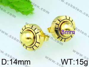 SS Gold-Plating Earring - KE54934-Z