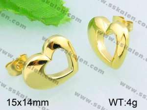SS Gold-Plating Earring  - KE56614-Z