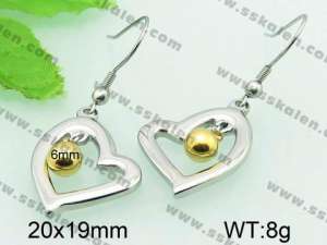 SS Gold-Plating Earring  - KE57282-Z