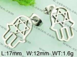 Stainless Steel Earring  - KE57550-Z