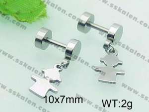 Stainless Steel Earring  - KE58750-TSC