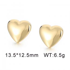 SS Gold-Plating Earring  - KE58942-Z