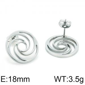 Stainless Steel Earring - KE58975-K