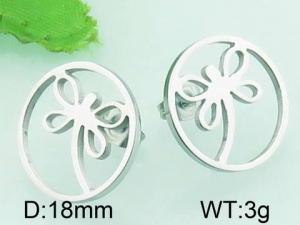 Stainless Steel Earring - KE58979-K