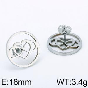 Stainless Steel Earring - KE58981-K
