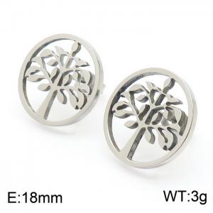 Stainless Steel Earring - KE59242-K