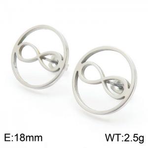 Stainless Steel Earring - KE59246-K