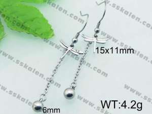 Stainless Steel Earring - KE59501-Z