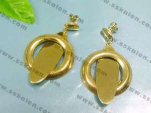 SS Gold-Plating Earring - KE59688-KC