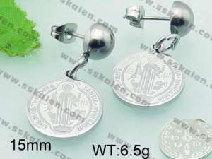 Stainless Steel Earring - KE60318-Z