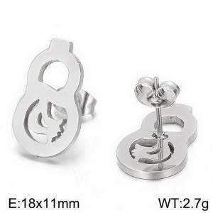 Stainless Steel Earring - KE60661-K
