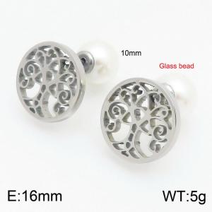 Stainless Steel Earring - KE60861-Z