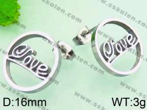 Stainless Steel Earring - KE60922-K