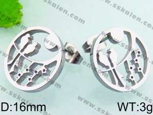 Stainless Steel Earring - KE60927-K