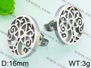 Stainless Steel Earring - KE60931-K