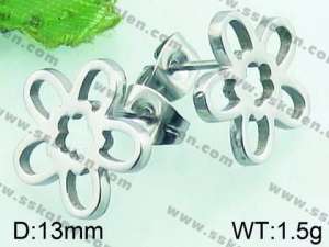 Stainless Steel Earring - KE61136-Z