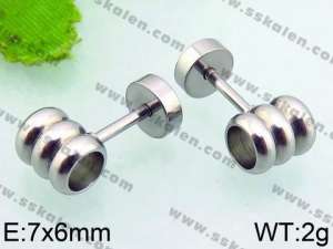 Stainless Steel Earring - KE61552-TSC