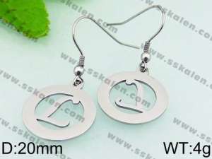 Stainless Steel Earring - KE61637-Z