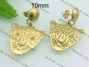 SS Gold-Plating Earring - KE62925-ZC