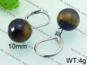 Stainless Steel Stone&Crystal Earring - KE63205-Z