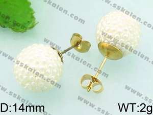 Plastic Earrings - KE63304-Z