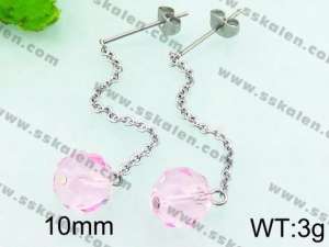 Stainless Steel Earring - KE63828-Z