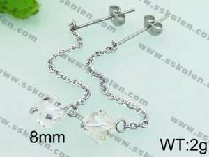 Stainless Steel Earring - KE63831-Z