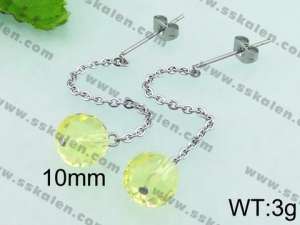 Stainless Steel Earring - KE63832-Z