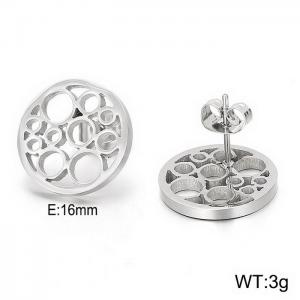 Stainless Steel Earring - KE63999-K