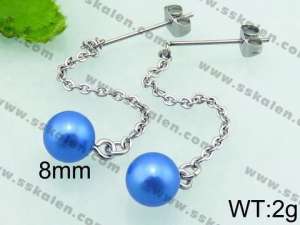 Plastic Earrings - KE64578-Z