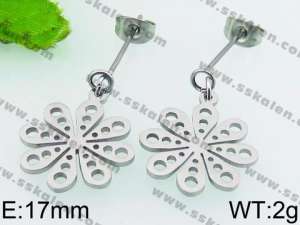 Stainless Steel Earring - KE65184-ZC