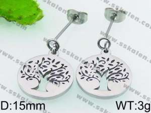 Stainless Steel Earring - KE65191-Z