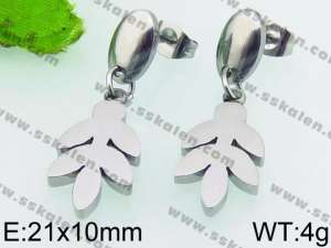 Stainless Steel Earring - KE65198-Z