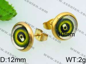 SS Gold-Plating Earring - KE66100-Z