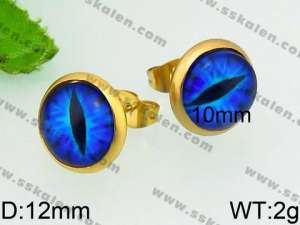 SS Gold-Plating Earring - KE66102-Z