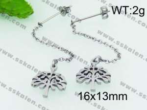 Stainless Steel Earring - KE66113-Z