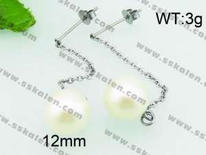 Stainless Steel Earring - KE66114-Z