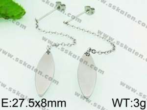 Stainless Steel Earring - KE66193-Z