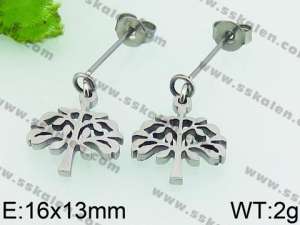 Stainless Steel Earring - KE66650-Z