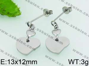 Stainless Steel Earring - KE66656-Z