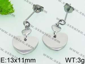 Stainless Steel Earring - KE66657-Z